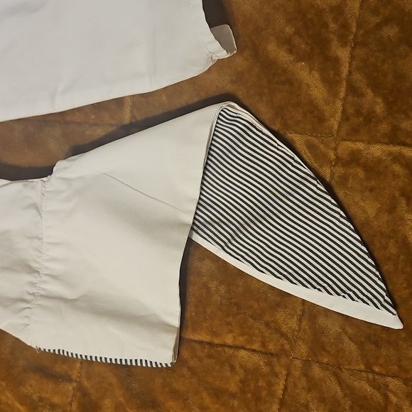 English Factory Button Front Blouse - Picture 5 of 8